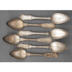 Silver spoons (6 piec.)