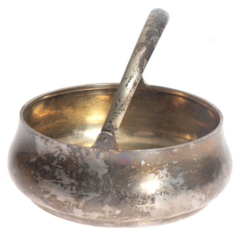 Серебряная миска для сладостей