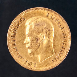 Gold investment coin 