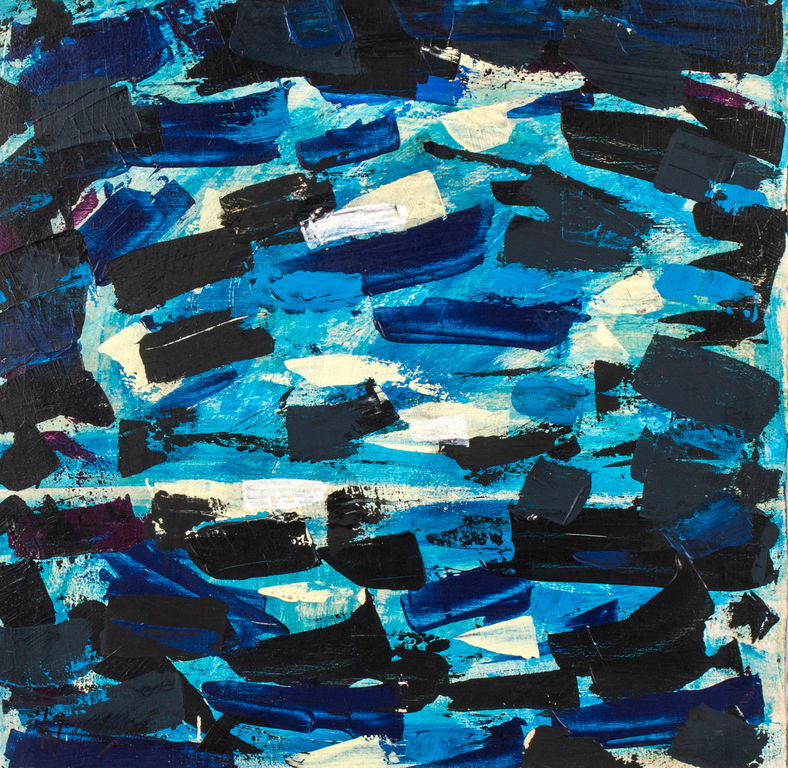 Zilā abstrakcija