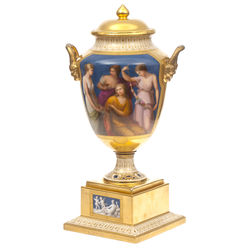 Vienna porcelain vase