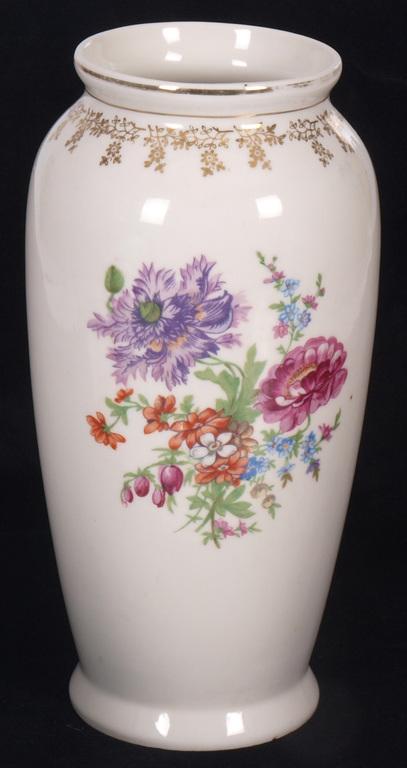 Porcelain vase ''Flowers''