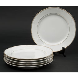 Фарфоровый тарелки (6 шт)