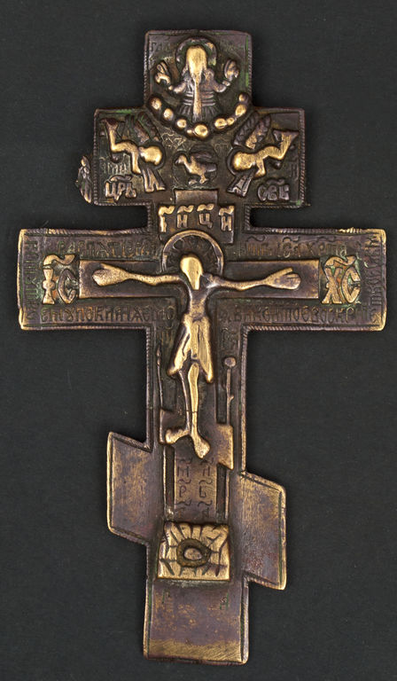 Православный крест-икона