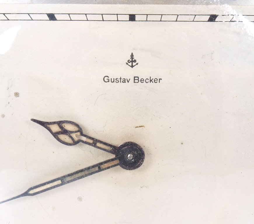 Настольные часы ''Gustav Becker''