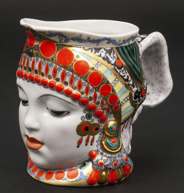Porcelain cup ''Girl''