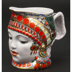 Porcelain cup ''Girl''