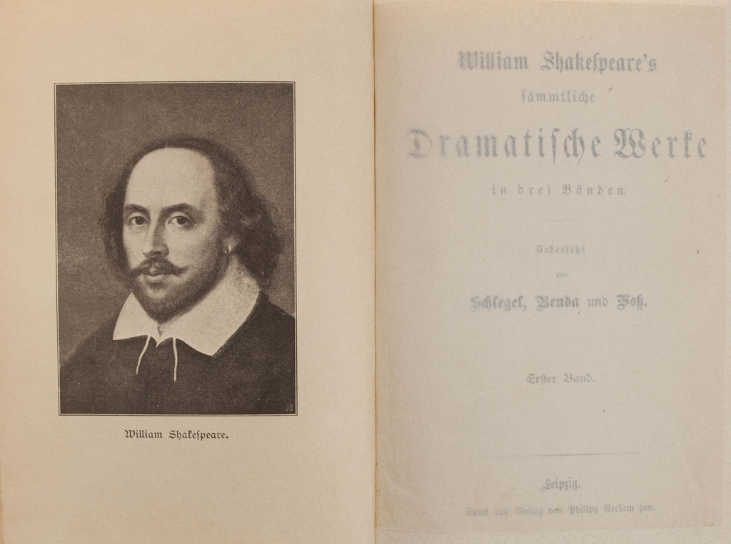 William Shakespeare Sämtliche Werke 1. un 3. daļa