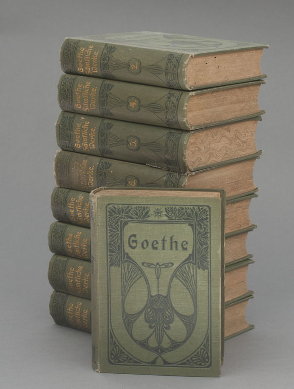 Goethe Samtliche Werke nepilns krājums