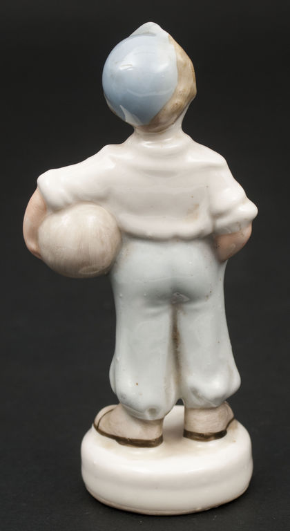 Porcelain figure ''Soccer player''