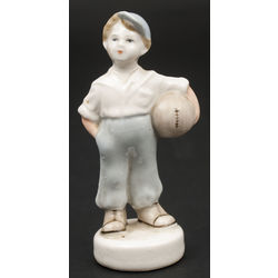 Porcelain figure ''Soccer player''