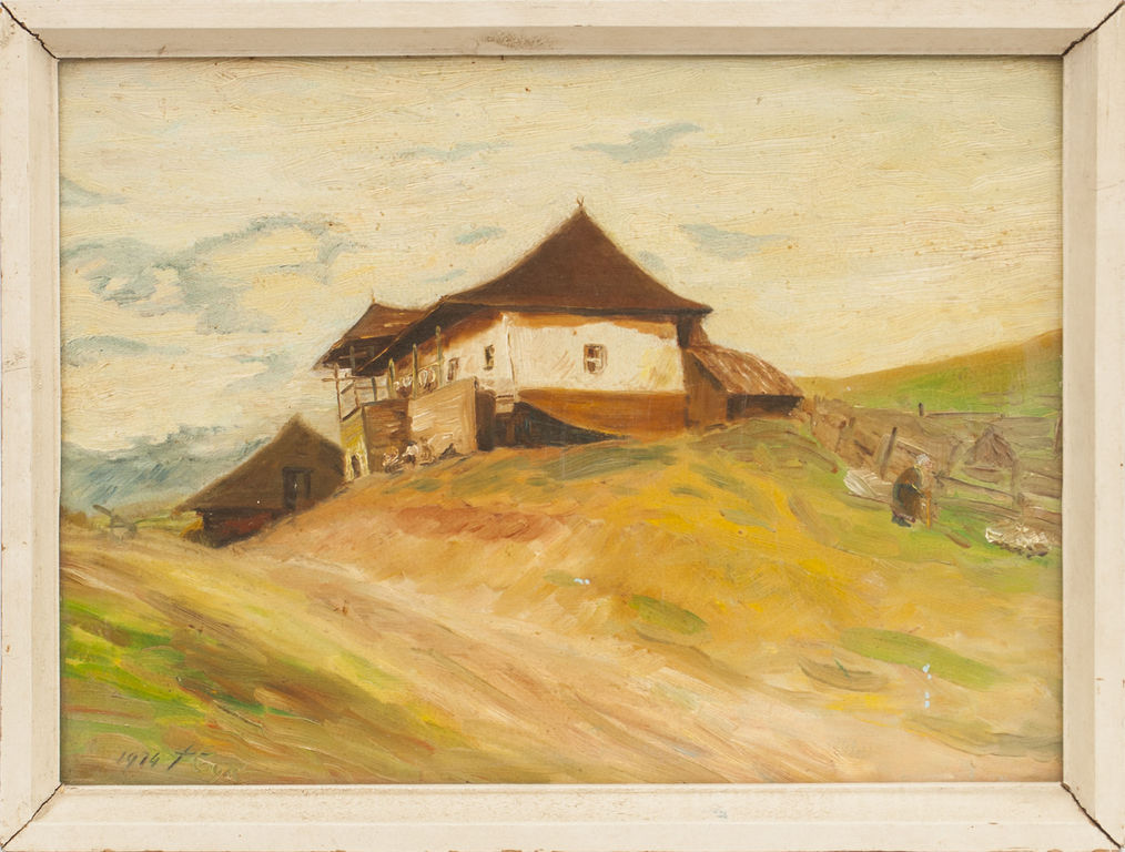 Landscape with house