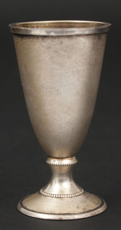 Guilded silver cup