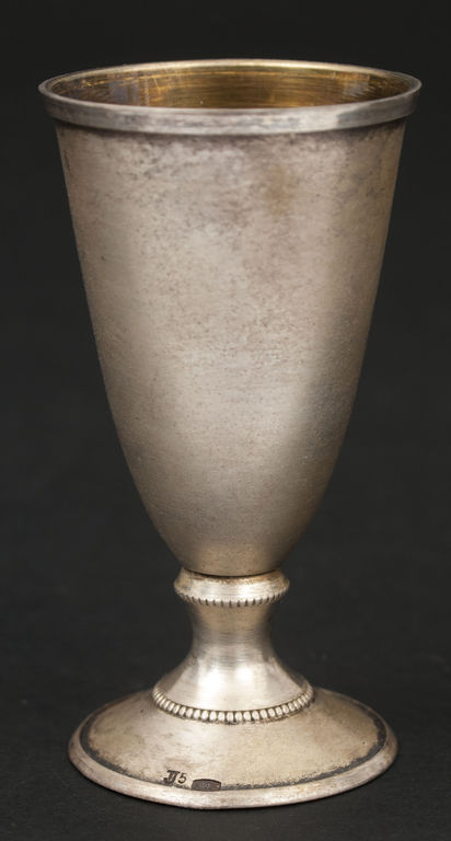 Guilded silver cup