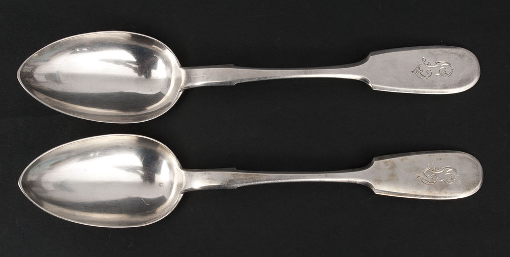 Silver spoons( 2piec.)