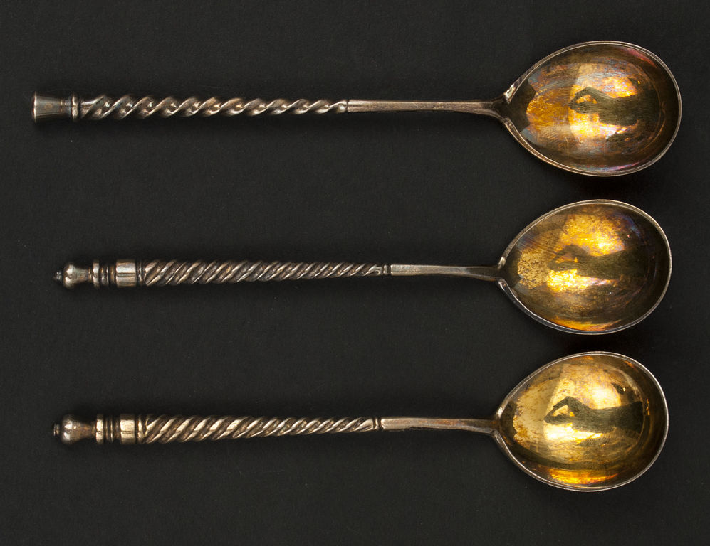 Silver spoons (3 piec.)