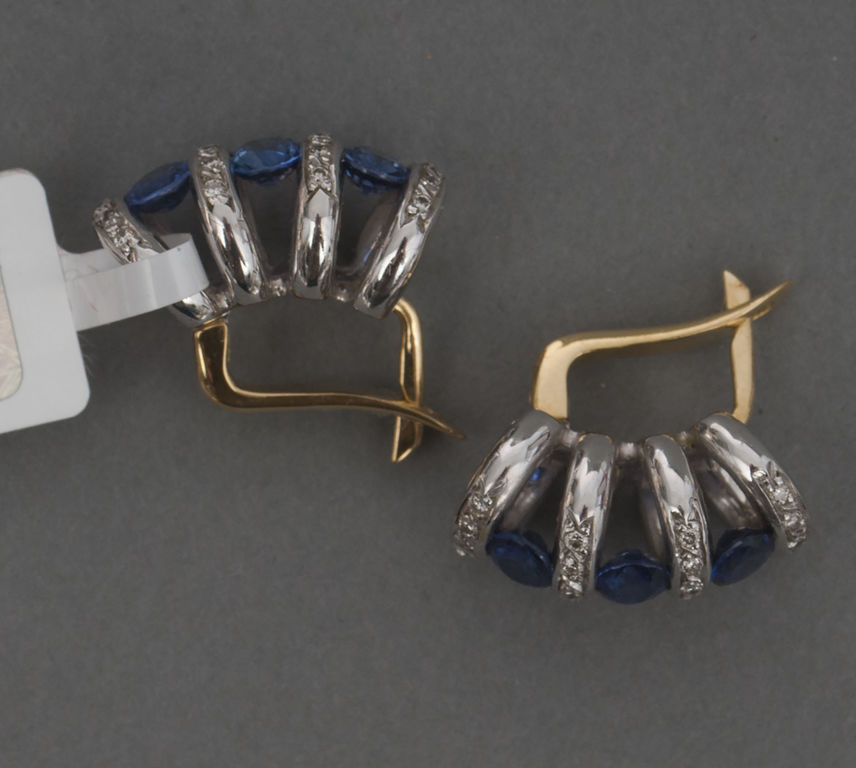 Комплект ювелирных изделий - кольцо, браслет, серьги, цепочка и кулон