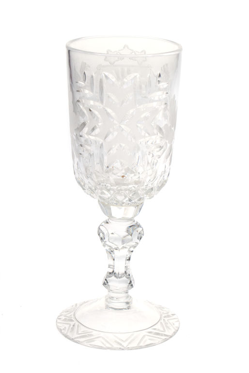 Crystal cup with Latvian Coat of Arms