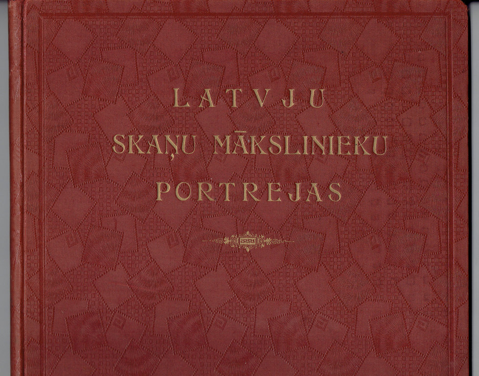 Latvian sound artist portraits with the author's autograph and S.Vidberga cover drawing