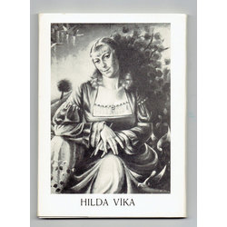 Hildas Vīkas darbu izstades katalogs ar reprodukcijām