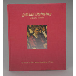 Book 'Latvian painting' 