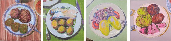 Polyptych (from the Food series) by OLEG TISTOL