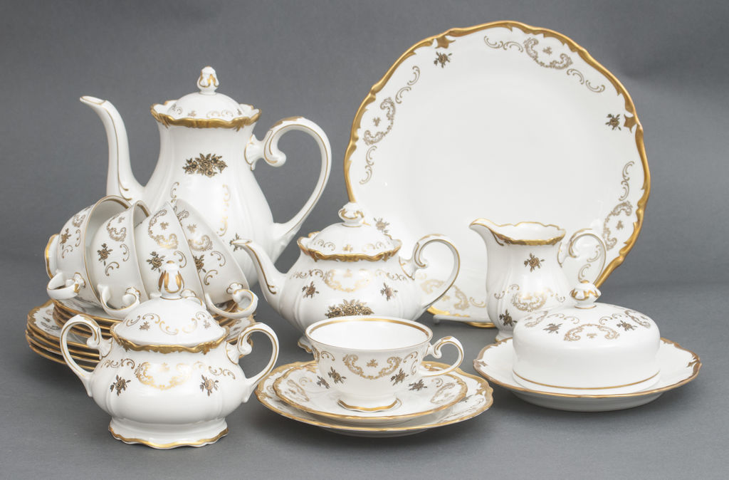 Porcelain tea - cofee set for 5 person's