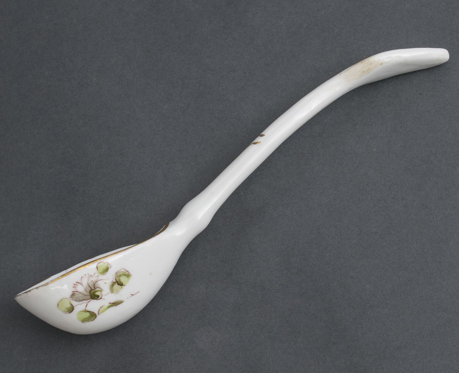 Porcelain spoon