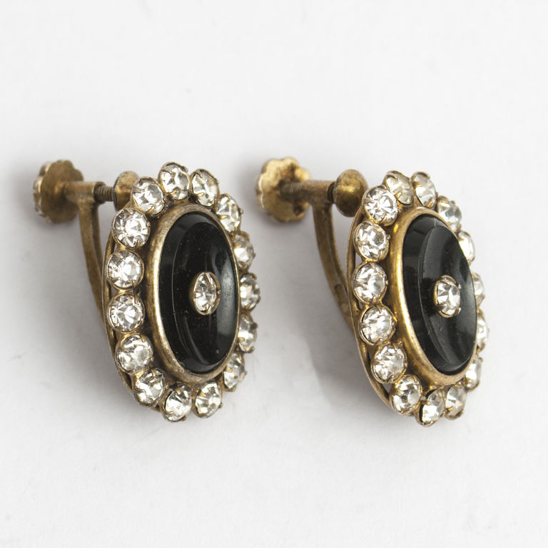 Guilded silver earrings