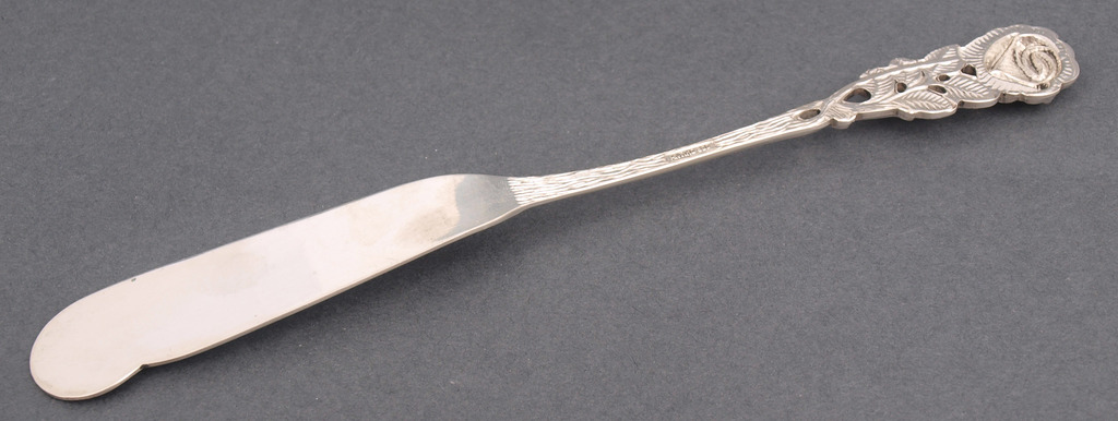 Silver butter knife