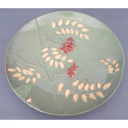 Dekoratīvs keramikas šķīvis 