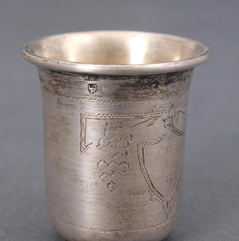 Gilded silver cup
