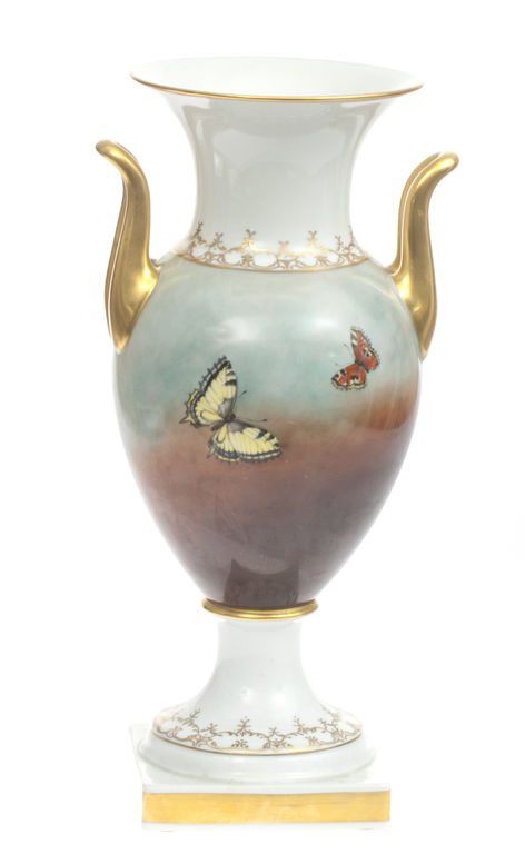 Meissen style Porcelain vase  