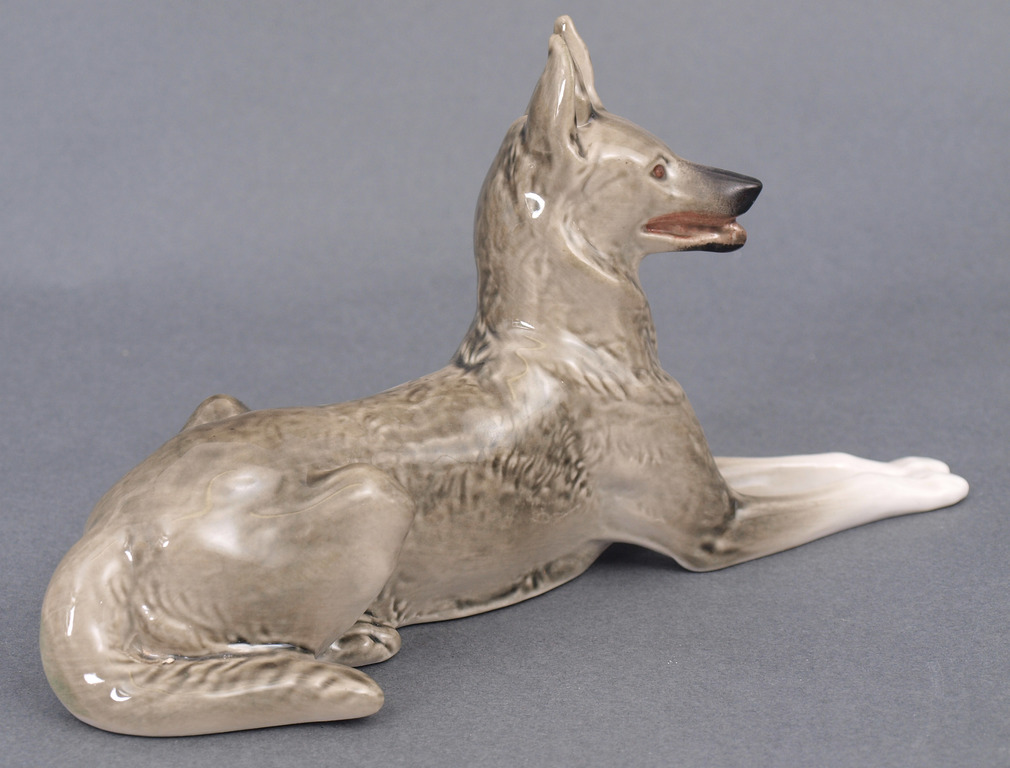Porcelāna figūriņa Vācu aitu suns