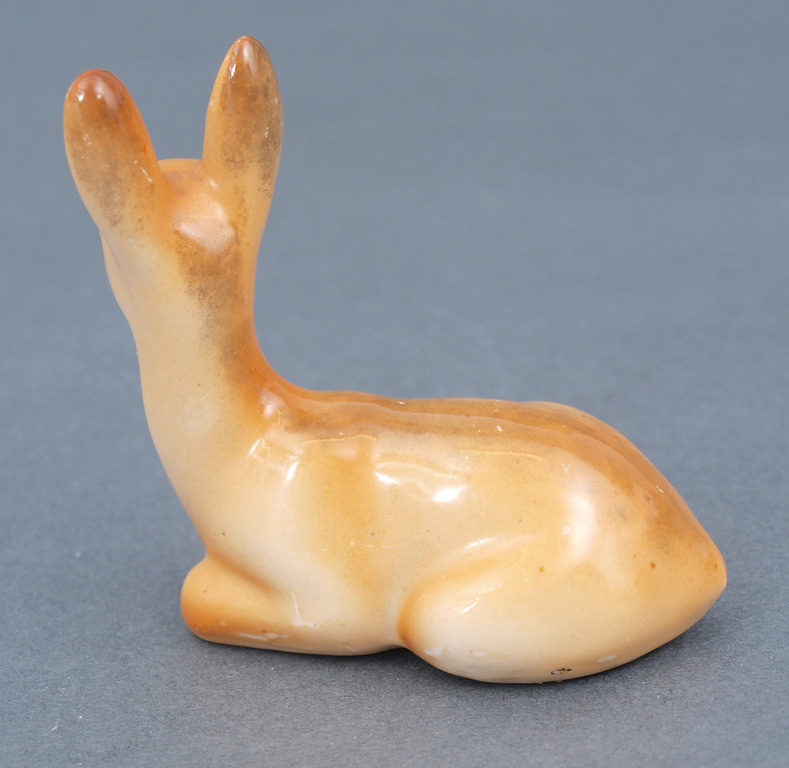 Porcelain figurine Doe