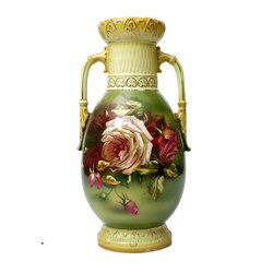 Art Nouveau earthenware vase