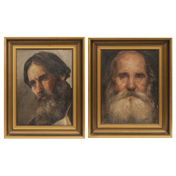 Two men's portrait's