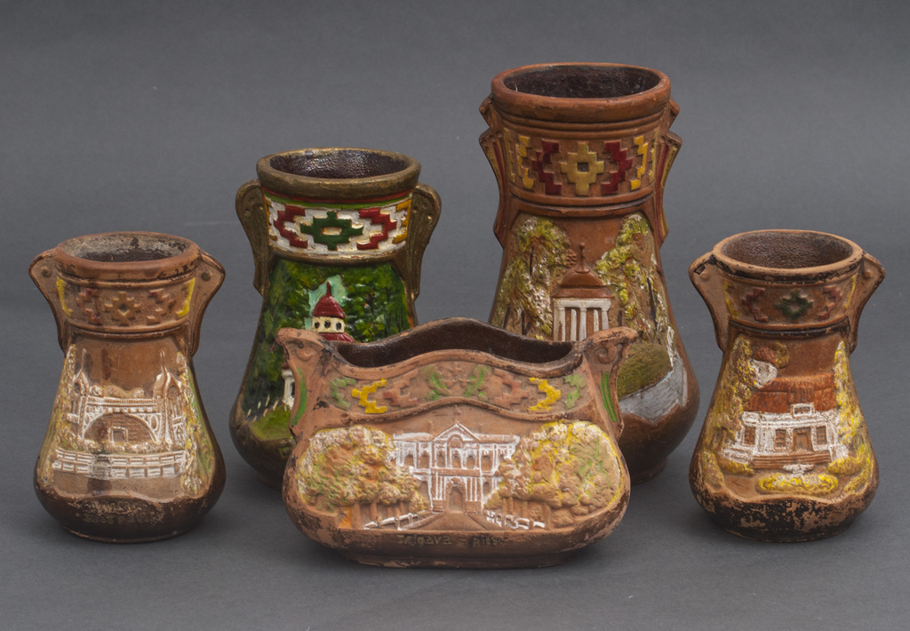 Ceramic vases (5 pcs)