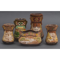 Ceramic vases (5 pcs)