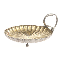 Silver utensil for sweets with hanlde