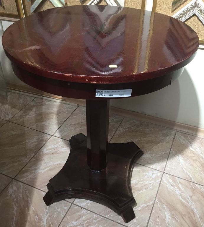 Biedermeier style mahogany table