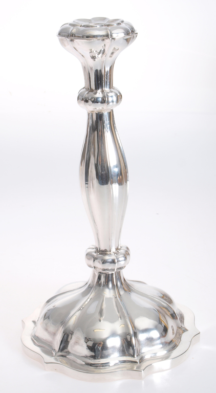 Silver candlestick