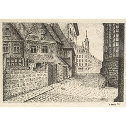 Etching paintings (9 pcs.)