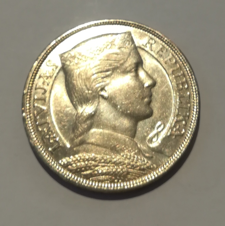 Sudraba pieclatnieka monēta - 1931
