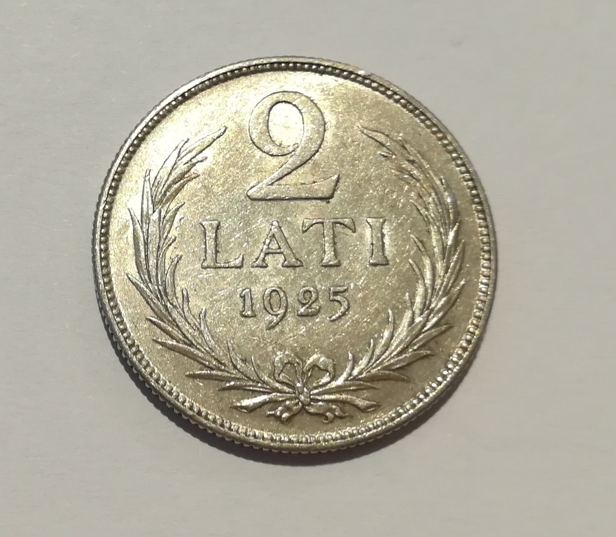 Sudraba divlatnieka monēta - 1925.g.