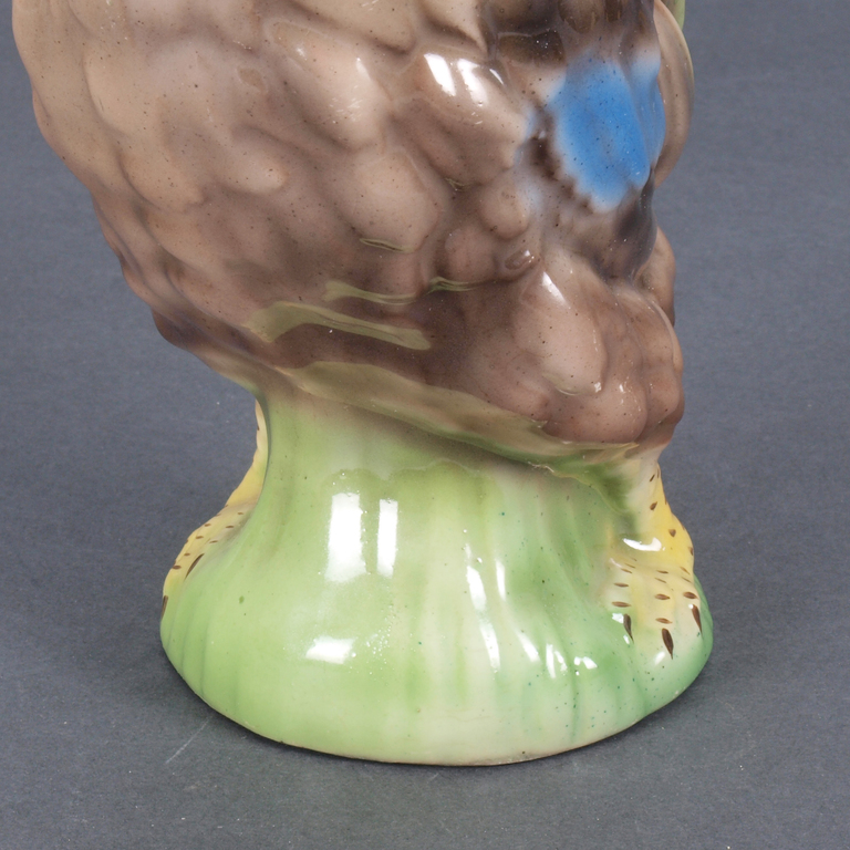 Faience decanter 