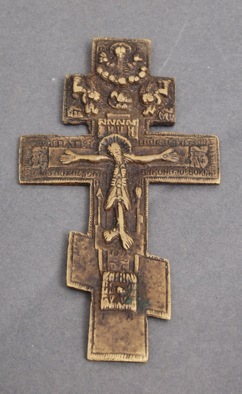 Orthodox bronze Cross 
