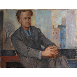 Man's portrait Adolf Skulte