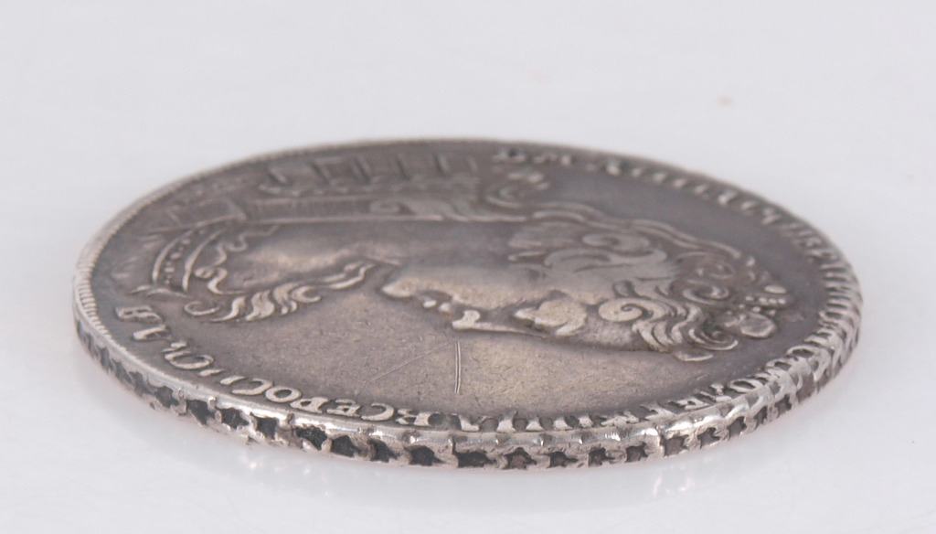 Серебряная монета Один рубль, 1731