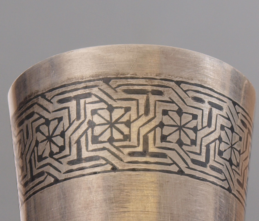 Two silver cups